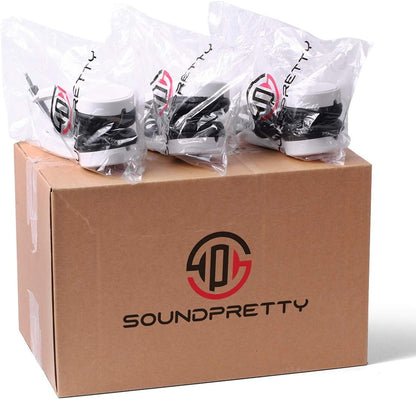 Wholesale Bulk Headphones Earbuds Classroom 5 Pack Headphones in Bulk SP-T05 White Multi Pack for Kids for School Back to School Adjustable Headsets for Students Children